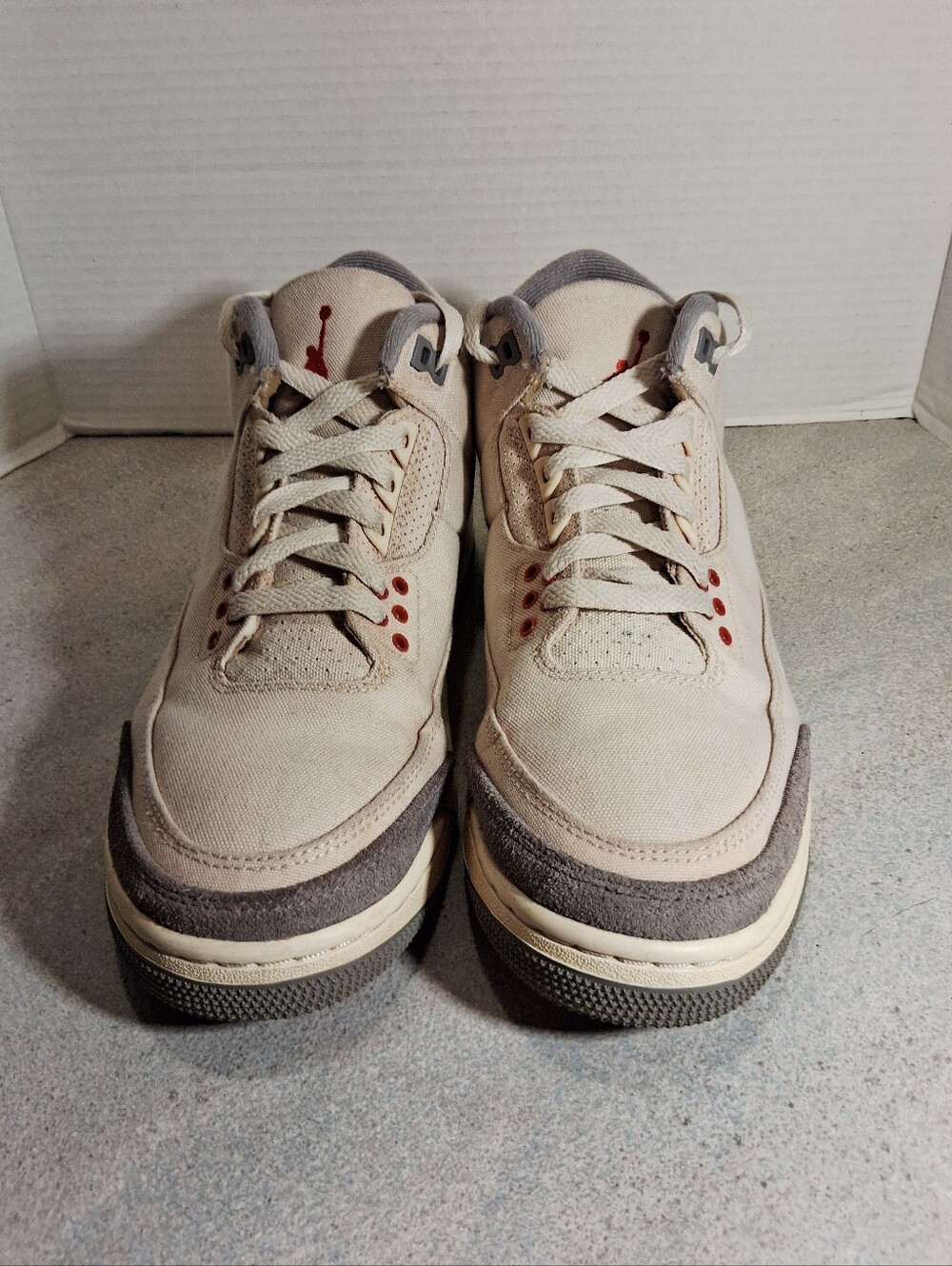 Nike Air Jordan III Retro Muslin Mens Sz. 7.5 DH7149-100